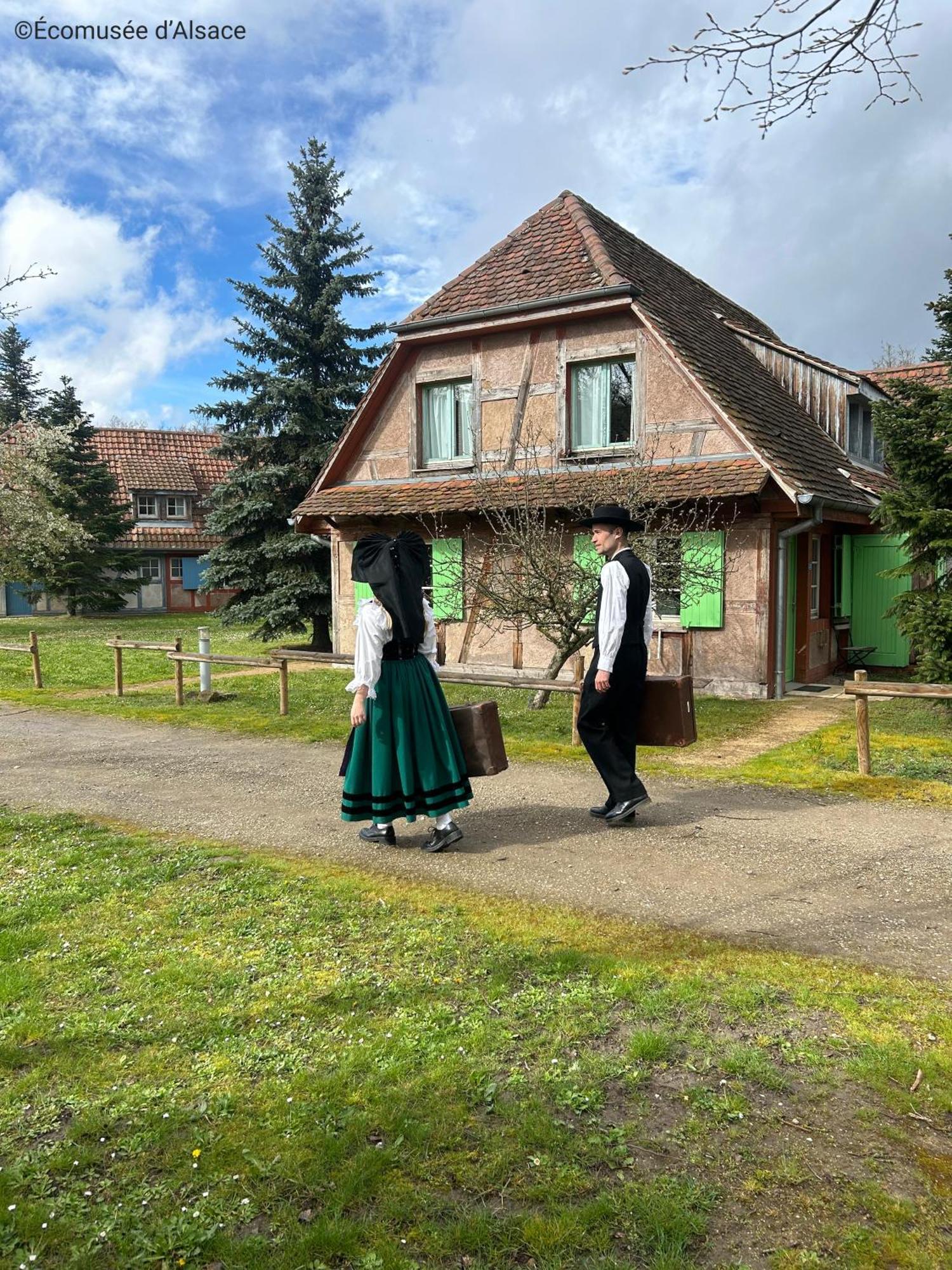 אונגרסהיים Les Loges De L'Ecomusee D'Alsace מראה חיצוני תמונה